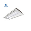 Emergency kits IP20 Recessed Led Troffer Light with air slot 120x60 office meeting rooms retail stores hotel bank school